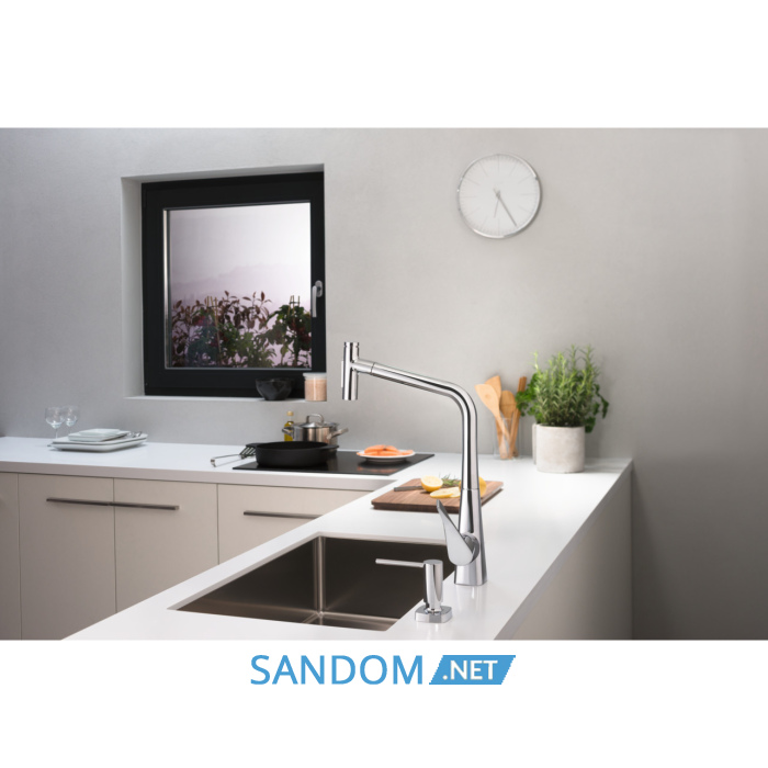 Hansgrohe Дозатор для жидкого милу A71, хром