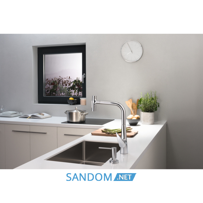 Hansgrohe A51 Диспенсер для мила, хром