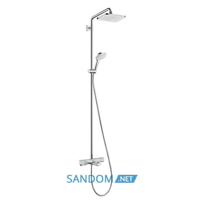 Croma E Showerpipe Душова система 280 1jet з термостатом для ванни, хром