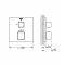 Змішувач для душа GROHE GROHTHERM CUBE 24153000