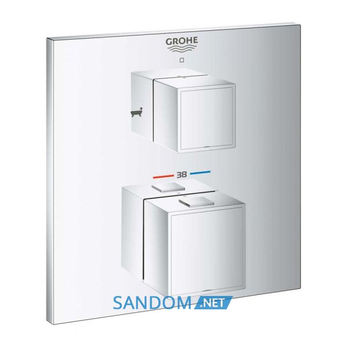 Змішувач для ванни GROHE GROHTHERM CUBE 24155000