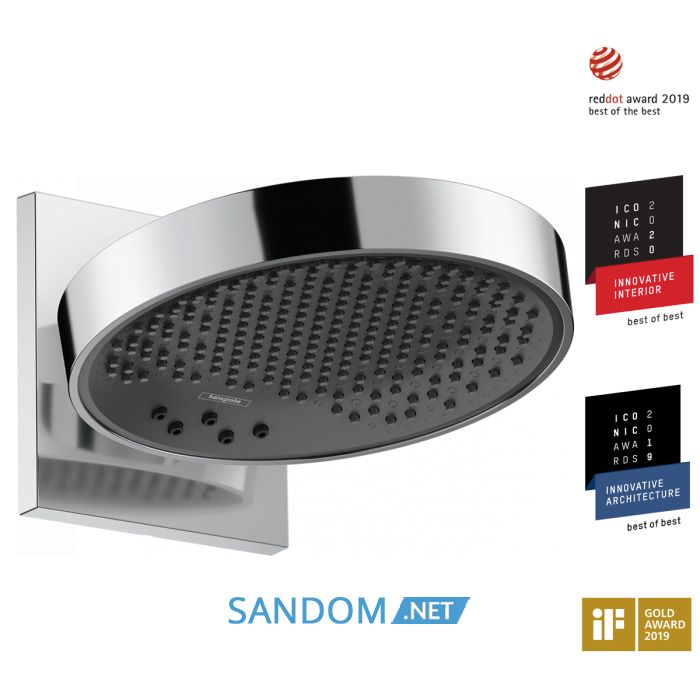 Rainfinity Верхнiй душ 250 3jet з настiнним тримачем, хром