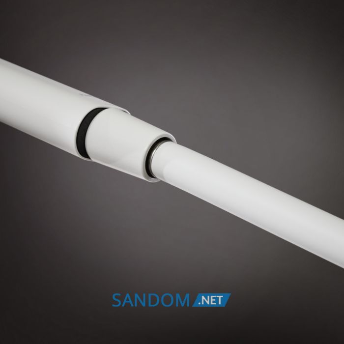 Isiflex Душовий шланг 160 см, матовий бiлий