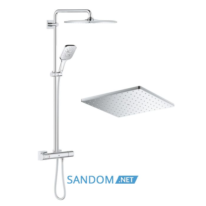 Душова система з термостатом GROHE RAINSHOWER 26649000