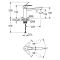 Змішувач для кухні GROHE BAULOOP 31706000, хром