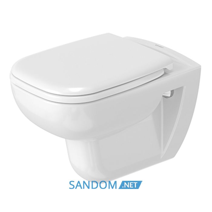 D-CODE Rimless унiтаз пiдвiсний 56,5*40*45см, в комплектi з сидiнням з автомат. закриванням