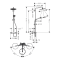 CROMA SELECT S душова система Showerpipe 280, 1jet, з термостатом, з ручним душем Raindance Select S 120, 3jet, полiроване золото