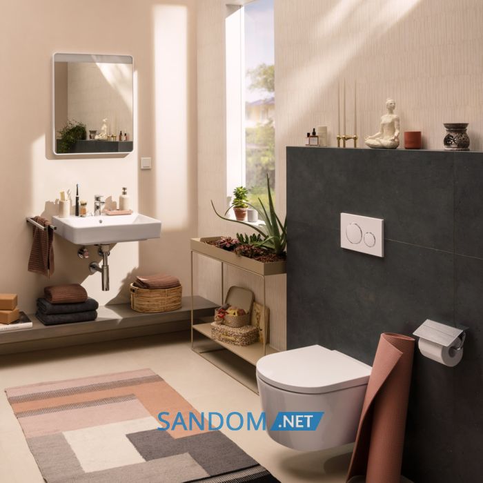 ADDSTORIS тримач туалетного паперу, з кришкою, хром
