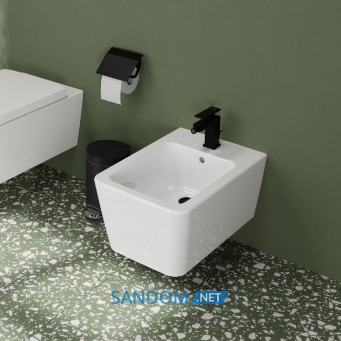 Тримач туалетного паперу HANSGROHE ADDSTORIS 41753670, чорний