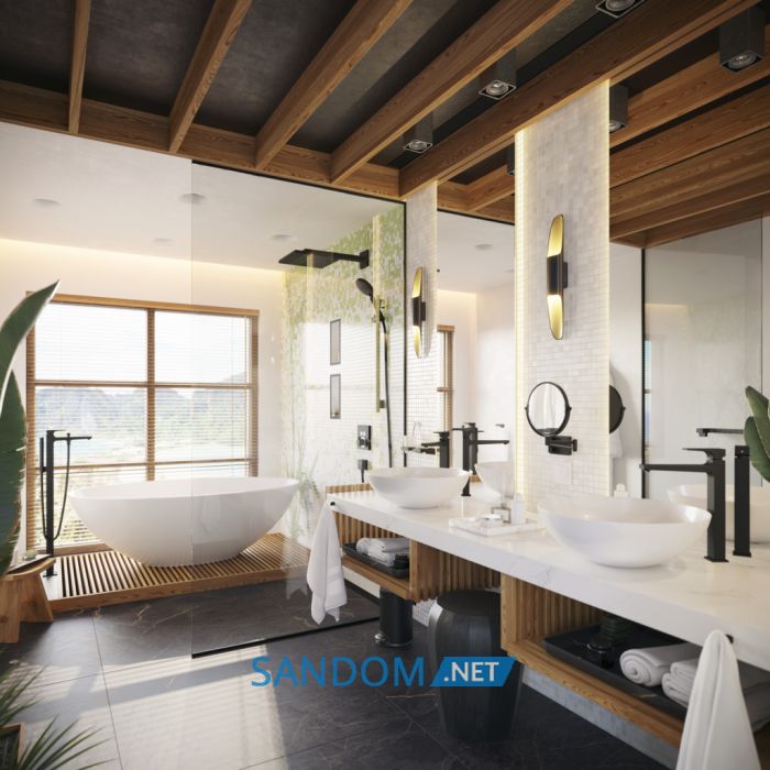 Склянка для ванної кімнати HANSGROHE ADDSTORIS 41749670, чорний