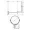 Косметичне дзеркало HANSGROHE ADDSTORIS 41791670, чорний