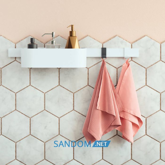 Косметична ємність HANSGROHE WALLSTORIS 27912700, білий