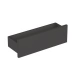 SMYLE SQUARE полка настінна 45*14,8*15см, лава/з порошковим покриттям матовий, лава/фарбований матовий