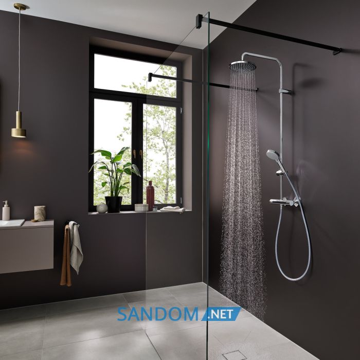 VERNIS BLEND душова  система Showerpipe 220 з термостатом