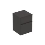 SMYLE SQUARE тумба 45*60*47см, з 2 ящ., лава/фарбований матовий, лава/з матовим порошковим покрыттям