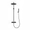 SISTEMA R система душова (термостат для душу, душ d300 мм SS, лійка стік 2 режими латунь, шланг 1500 мм PVC), de la noche
