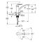 Змішувач для кухні GROHE EUROSMART NEW 33281003, хром
