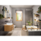 REBRIS E змішувач для умивальника на 2 отвори, чорний матовий