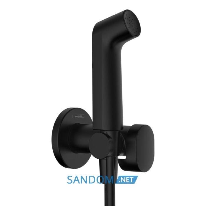 HANSGROHE S гігієнічний душ  1jet EcoSmart, зі шлангом 1,25 м та тримачем, чорний матовий