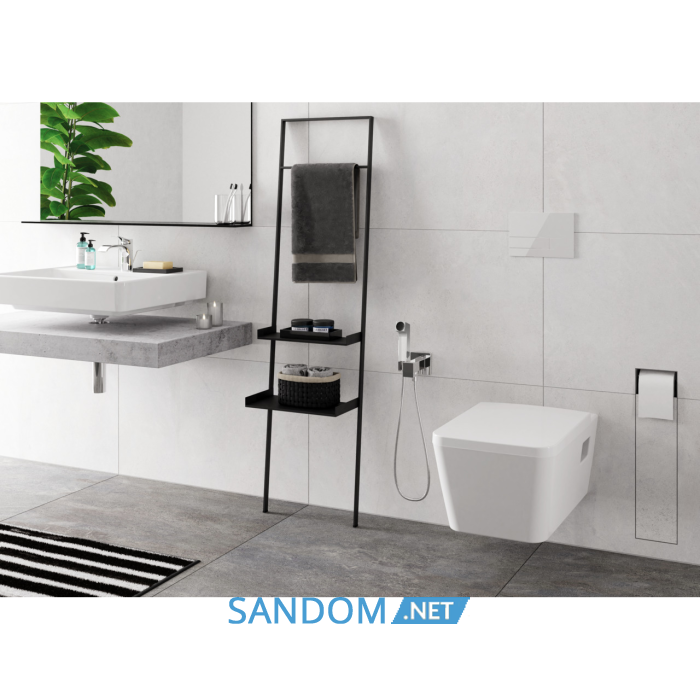HANSGROHE E гігієнічний душ  1jet EcoSmart, зі шлангом 1,25 м та тримачем, хром