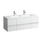 CASE тумба під умивальник 816435, 816436; 129,5*47,5*46 см, 1 ящ, 2 двері, колір білий