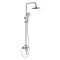 MODUS B система душова (змішувач для душа з виливом, душ d220 мм ABS, лійка 120 мм 3 режими, штанга 140 см, шланг 1500 мм PVC), хром