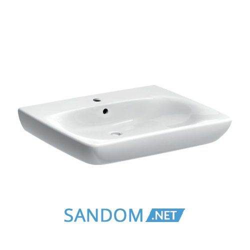 SELNOVA Comfort умивальник 65 * 55см, для осіб з обмеженими можливостями, з отв. під змішувач в центрі, перелив видимий