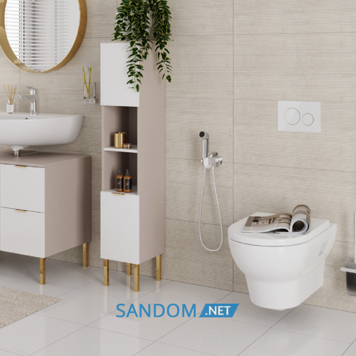 HANSGROHE Набір гігієнічного душу Eco Smart для холодної води, колір хром