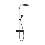 PULSIFY Showerpipe душова система 260 з термостатом, колір чорний матовий