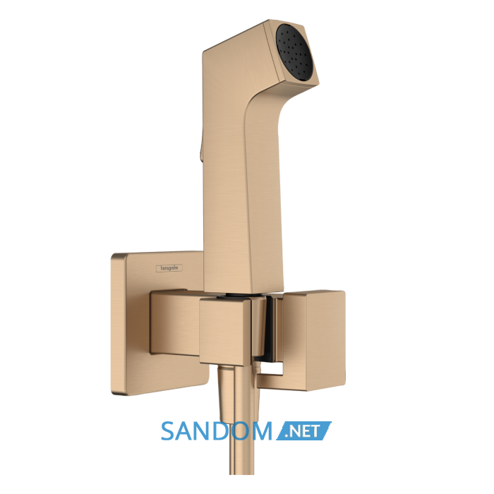 HANSGROHE E гігієнічний душ  1jet EcoSmart, зі шлангом 1,25 м та тримачем, шліфованна бронза