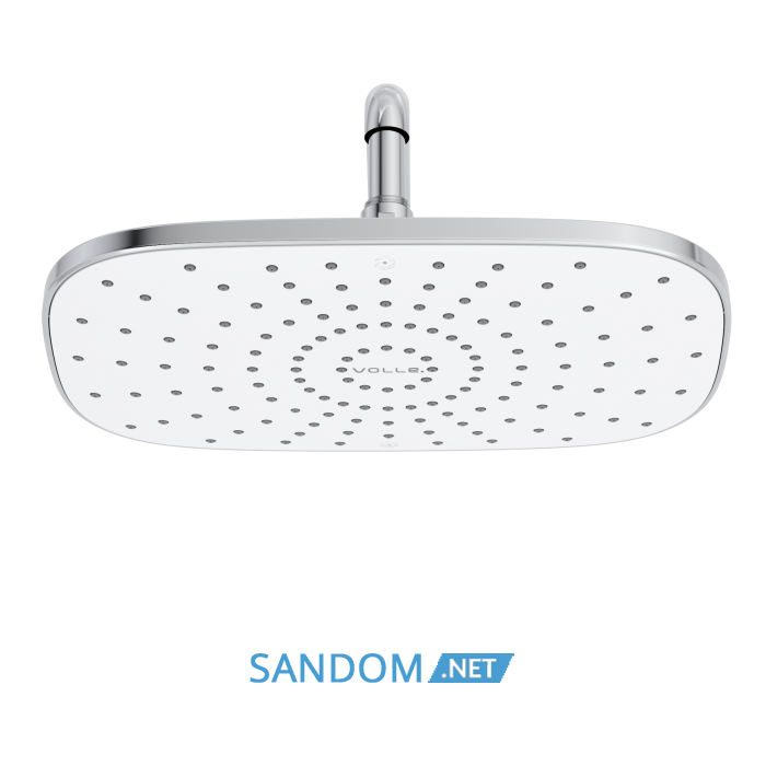 CASCADA A20Cw душ верхній (300*200 мм, набір з кронштейном), cromo