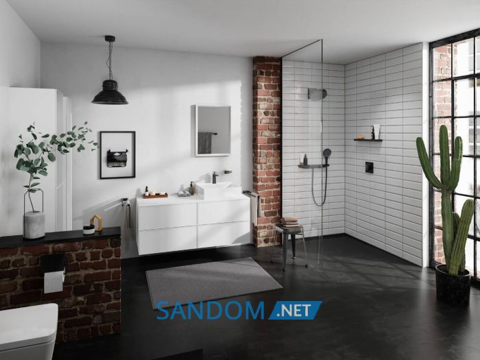 DESIGNFLEX  шланг для душу 1600 мм, колір чорний матовий