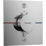 SHOWERSELECT COMFORT E термостат для 2 споживачів, прихований монтаж, колір хром