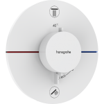 SHOWER SELECT COMFORT S термостат для 2х споживачів, ПМ, колір  білий матовий