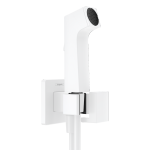 HANSGROHE E гігієнічний душ 1jet EcoSmart для холодної води, зі шлангом 1,25м та тримачем, білий матовий