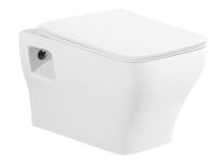 FLEX унітаз 52,5*33,5*36см підвісний, сидіння Duroplast Slim slow-closing