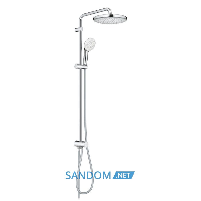 TEMPESTA SYSTEM FLEX душова система  250 , без змішувача, колір хром