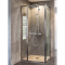 CRUZE душова кабіна 90*90*200см, тип дверей COME IN, профіль  хром, прозоре скло