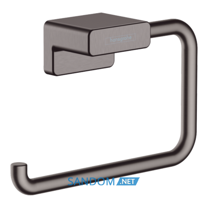 ADDSTORIS тримач для туалетного паперу без кришки, колір шліфованний чорний хром