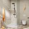 PULSIFY S PURO Showerpipe душова система 260 з термостатом, колір чорний матовий