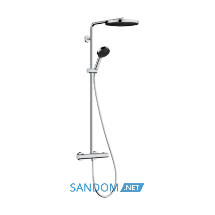 PULSIFY S PURO Showerpipe душова система 260 з термостатом, колір хром