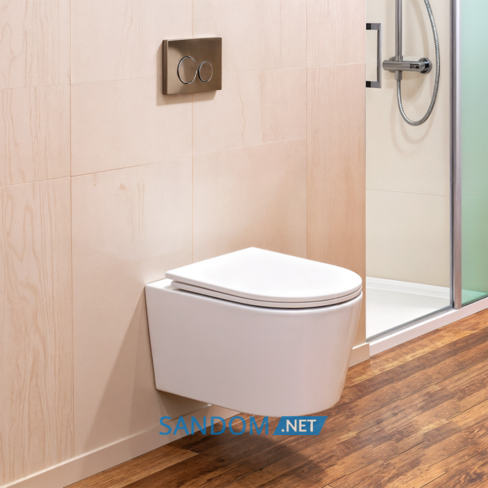 LASKA унітаз підвісний (52*36*36,5 см, twist, сидіння duroplast)