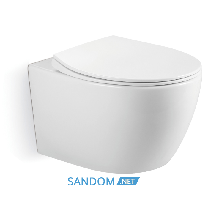SVETLY унітаз підвісний (52*37,3*36,5 см, twist, сидіння duroplast)