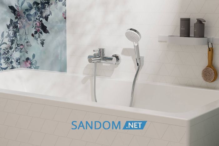 ZESIS S змішувач для  ванни, хром