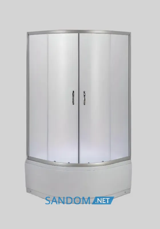 Душова кабіна AquaStream Simple 110 HW 100х100х200 з глибоким піддоном