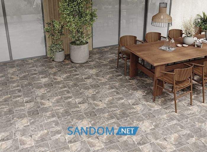Плитка для пола Cersanit Atlas brown matt 42x42