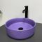 Умивальник накладний VBI PRATO LAVENDER MATT 35,5x35,5
