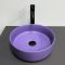 Умивальник накладний VBI PRATO LAVENDER MATT 35,5x35,5
