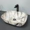 Умивальник накладний VBI RAVENNA LIGHT GREY ONYX GLOSSY 46x32,5