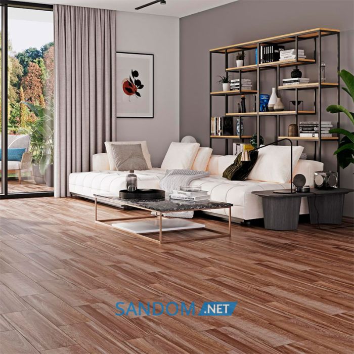 Плитка Cersanit FLAXWOOD BROWN 18,5x59,8